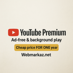 YouTube Premium – 1 Year Subscription (Cheap Price)